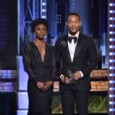 Cynthia Erivo and John Legend -  The 71st Annual Tony Awards (2017) - 407 x 612