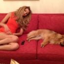 Zahia Dehar and Friend, ... Dog Tired - 454 x 345