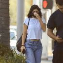 Kylie Jenner – Wears a face mask while out Beverly Hills