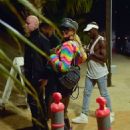 Paris Hilton – Spotted at Neon Carnival party during Coachella in Indio
