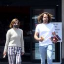 Emma Watson – Dons pyjama-style with boyfriend Leo Robinton stop by a CVS in Los Angeles