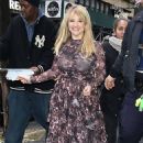 Melissa Rauch – Doing promo rounds in New York