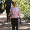 Natalie Portman: enjoying a hike with a friend in Los Feliz