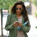 Shay Mitchell in Tights – Out in New York