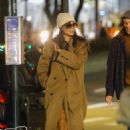 Katie Holmes – On a night dinner with a friend in New York - 454 x 681