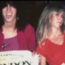 Laurie Bell and Nikki Sixx