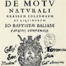 Giovanni Battista Baliani