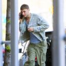 Bella Hadid – Seen after brunch with boyfriend Marc Kalman and brother Anwar Hadid - 454 x 681