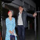 Helen Mirren – And Taylor Hackford are leaving Italian restaurant Giorgio Baldi in Santa Monica - 454 x 681