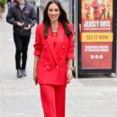 Myleene Klass – In red out and about - 454 x 633