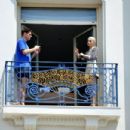Caro Daur – Seen on the balcony of the Martinez Hotel in Cannes - 454 x 303