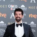 Miguel Angel Munoz- Goya Cinema Awards 2017 - Red Carpet - 399 x 600