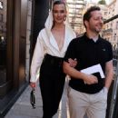Karlie Kloss – Leaving Azzedine Alaia show during Haute Couture AW 2022-23 in Paris