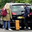 Tamzin Outhwaite – Spotted getting into an Addison Lee cab in London - 454 x 323