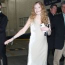 Mia Farrow – Arriving at Time 100 Gala 2023 at Jazz At Lincoln Center in New York