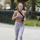 Emily Blackwell – Out for a run in London - 454 x 624