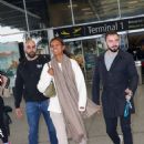 Liya Kebede – Spotted at Nice Airport - 454 x 681