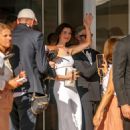 Anne Hathaway – Leaving Martinez Hotel during the 75th Cannes Film Festival - 454 x 681