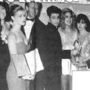 The Cast of "Beverly Hills 90210" at The 18th Annual People's Choice Awards collecting the Favorite TV Series Among Young People