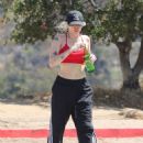 Miley Cyrus – Seen while hiking in the Hollywood Hills