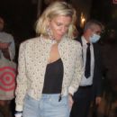 Lindsay Shookus &#8211; Spotted at Restaurant Row &#8211; New York
