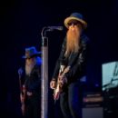 Dusty Hill and Billy Gibbons of ZZ Top perform onstage during day two of 2015 Stagecoach, California's Country Music Festival, at The Empire Polo Club on April 25, 2015 in Indio, California. - 454 x 421