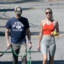 Kate Bosworth – Walk with her husband Micheal Polish in LA