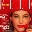 Cristina Piaget - Elle Magazine Cover [Spain] (May 1987)