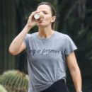 Jennifer Garner – Seen on a morning stroll in Brentwood