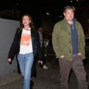 Christa Miller – With Bill Lawrence at Charlotte Lawrence show in Los Angeles - 454 x 636