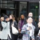 Savannah James – Exits Chanel fashion show in Paris