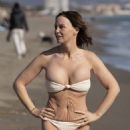 Chanelle Hayes – In a bikini at the beach in Los Cristianos – Canary Islands - 454 x 681