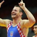 Croatian male sport wrestlers