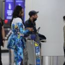 Vivica A. Fox &#8211; In a tie-died tracksuit for her arrival at LAX in Los Angeles