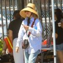 Gillian Jacobs – Seen at the SAG Strike at Paramount in Hollywood