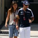 Rubens Barrichello and Silvana Barrichello - 454 x 681