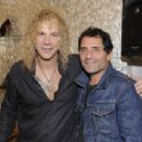 David Bryan attends Stuart Weitzman Hosts Fashion's Night Out with Special Guest Appearance by Petra Nemcova at Stuart Weitzman Boutique on September 6, 2012 in New York City - 454 x 306