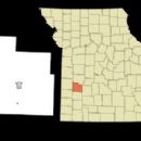 Cities in Cedar County, Missouri