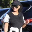 Blac Chyna and Kourtney Kardashian at The Pumpkin Patch in Los Angeles, California - October 14, 2016 - 454 x 631