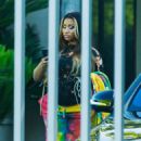 Nicki Minaj – Head to a photo shoot in West Hollywood