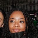 Skai Jackson – With Kiya Cole seen leaving their hotel in Paris - 454 x 681