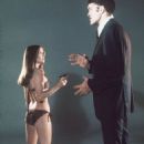 Barbara Bach and Richard Kiel promotional photo for The Spy Who Loved Me (1977) - 454 x 689
