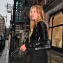 Kate Moss – Exits Scott’s restaurant in Mayfair