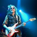 Steve Vai performs during the Generation Axe show at The Joint inside the Hard Rock Hotel & Casino on November 9, 2018 in Las Vegas, Nevada - 454 x 517