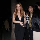 Natasha Bassett – In a black dress attending Ellen Von Unwerth’s birthday party - 454 x 681
