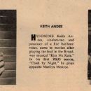 Keith Andes - Movie Play Magazine Pictorial [United States] (July 1952)