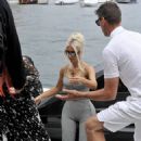 Kim Kardashian – Steps out in Portofino – Italy - 454 x 600