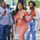 Angela Simmons – Leaving the Tamron Hall show in New York - 454 x 681