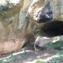 Buildings and structures in caves