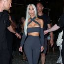Kim Kardashian – arrives at a restaurant in Portofino